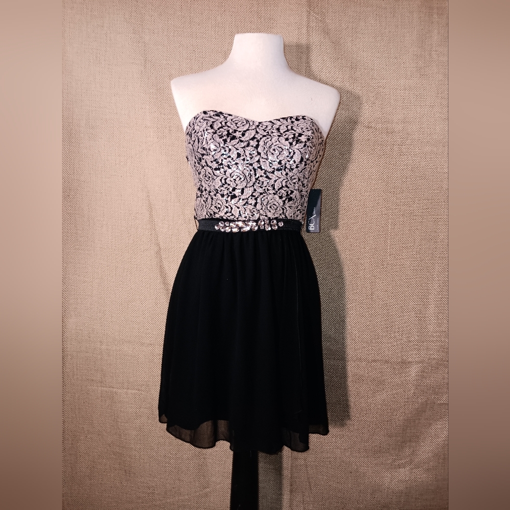 NEW BCX Strapless Dress 3